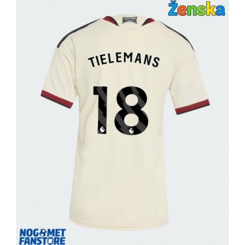 Manchester United Youri Tielemans #18 Rezervni Dres za Ženska 2026-27 Kratak Rukav